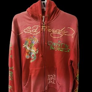 Ed Hardy Original Ref Hoodie NWT Medium